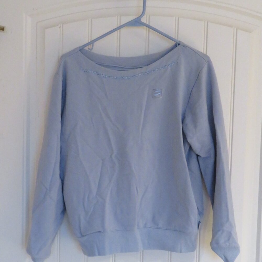 FILA Pale Blue Sweatshirt Small (K554)